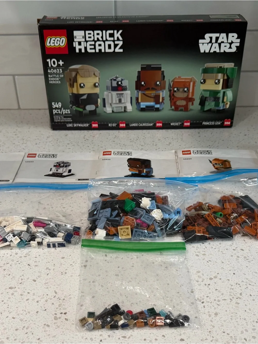 Lego BrickHeadz Star Wars Battle of Endor Heroes 40623